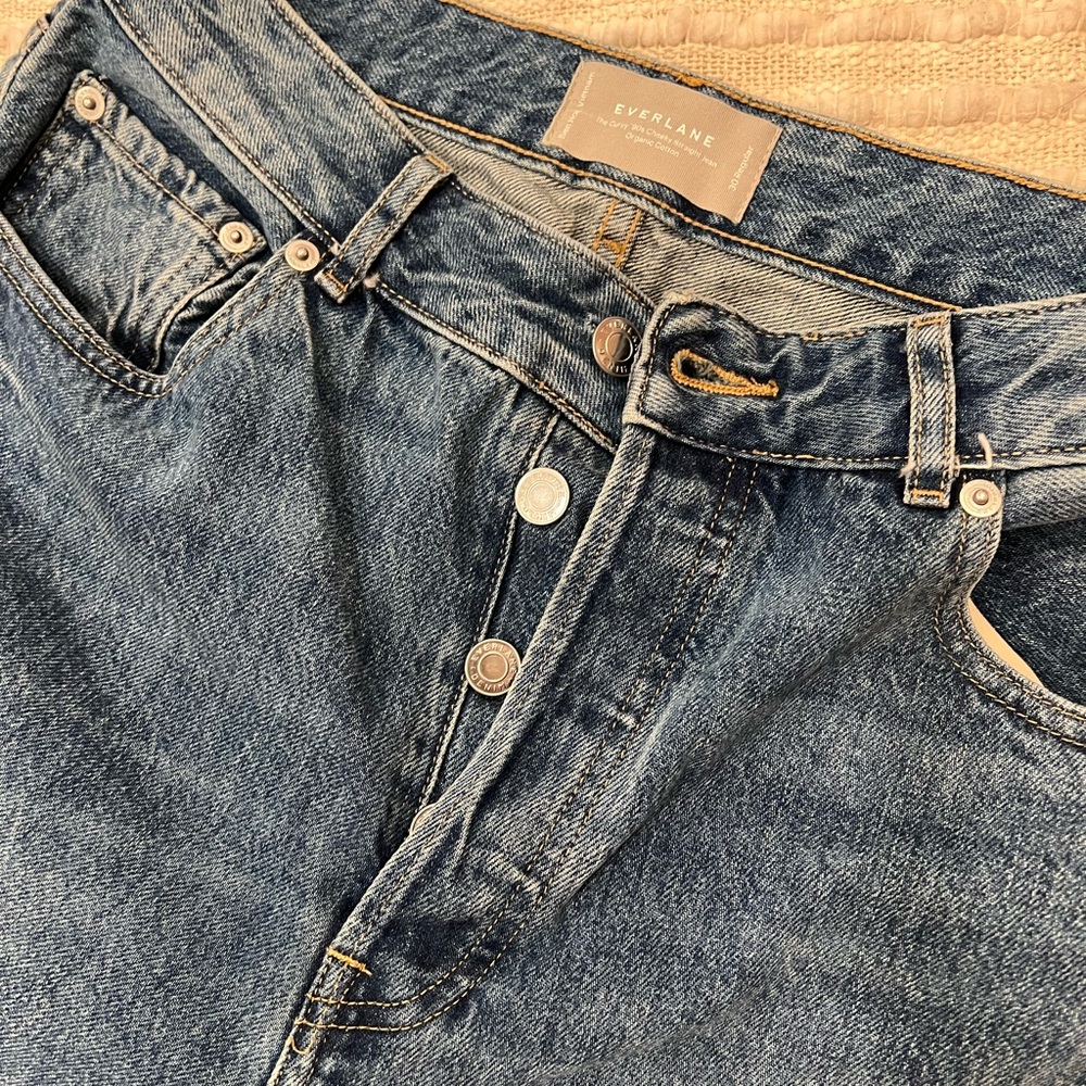 Everlane Curvy ‘90s Cheeky Straight Jean Size 30R - Picture 2 of 6